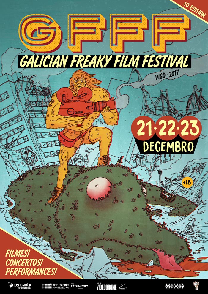 Vigo acogerá el último fin de semana de octubre una nueva edición del Galician Freaky Film Festival