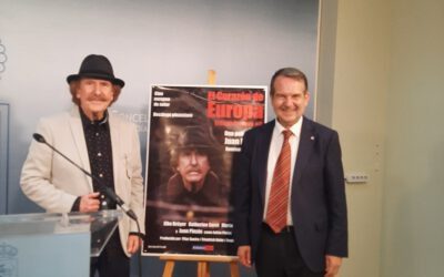 Juan Pinzás estrena en Vigo su nueva película “El corazón de Europa”